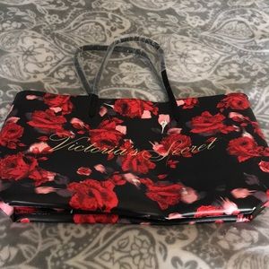 VICTORIA’S SECRET Large Floral Tote Bag | NWT